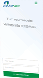 Mobile Screenshot of livechatagent.com